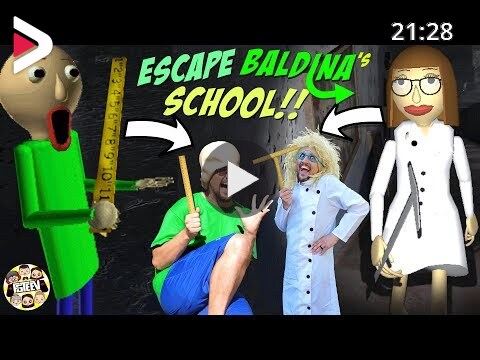 Escape Lady Baldi S Basics School Fgteev Baldina Gameplay Skit