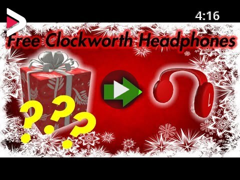 red clockwork headphones roblox free