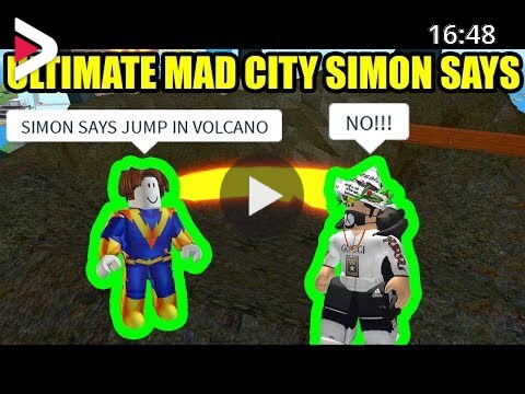 Ultimate Mad City Simon Says Roblox Mad City دیدئو Dideo