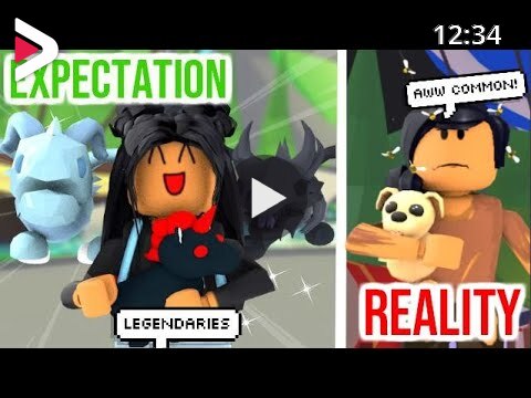Expectations Vs Reality In Adopt Me Sunsetsafari دیدئو Dideo - roblox reality song