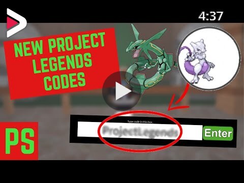 New Project Legends Pokemon Codes Free Mewtwo Roblox Project