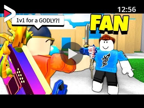 Playing A Fan For A Godly Roblox Murder Mystery 2 دیدئو Dideo