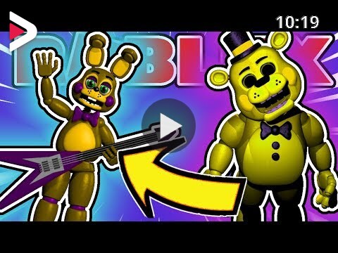 How To Get Golden Toy Freddy And Toy Spring Bonnie Badges In Roblox The Beginning Of Fazbear Ent دیدئو Dideo - how to get spring bonnie and plush baby in roblox ultimate custom