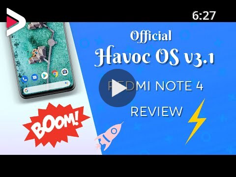 Download Official Havoc OS v3.1 for Redmi Note 4 (Mido ...