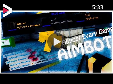 Not Patched Working Aimbot Script Almost Every Game Roblox