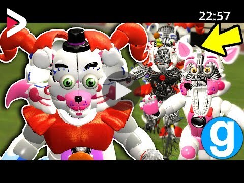 New Sister Location Pill Pack Npcs Garry S Mod Gameplay Fnaf Gmod Funny Moments دیدئو Dideo - garry s mod mod review roblox npc mod youtube