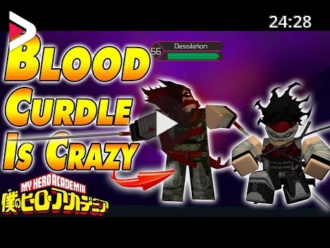 New Blood Curdle Quirk Is Crazy Heroes Online دیدئو Dideo
