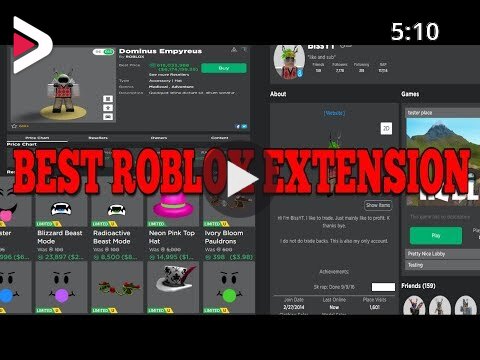 What Roblox Extensions I Use دیدئو Dideo