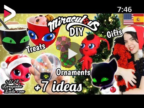 Download Miraculous Ladybug Cute Christmas Diy Treats Gifts Ornaments Decorations Ø¯ÛØ¯Ø¦Ù Dideo SVG Cut Files