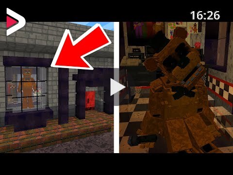 New Minecraft Fnaf 1 Map Using Fnaf Universe Mod دیدئو Dideo - roblox the pizzeria rp remastered ucn update all achievements