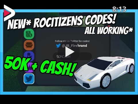 New Rocitizens Codes All Working October 2019 Roblox دیدئو Dideo