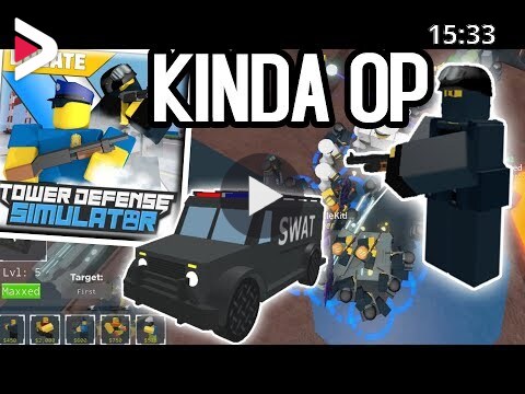 Enforcer Tower New Tower Defense Simulator Roblox دیدئو Dideo