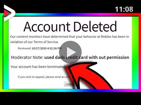 Logging Into Roblox Accounts That Are Banned Forever دیدئو Dideo