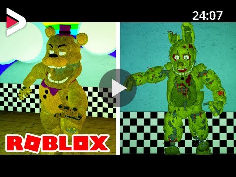 New Roblox Fnaf Game And Springtrap Animatronic In Roblox