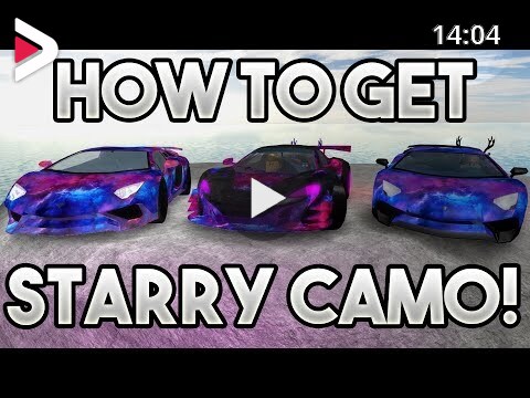 How To Get Starry Camo Roblox Vehicle Simulator دیدئو Dideo