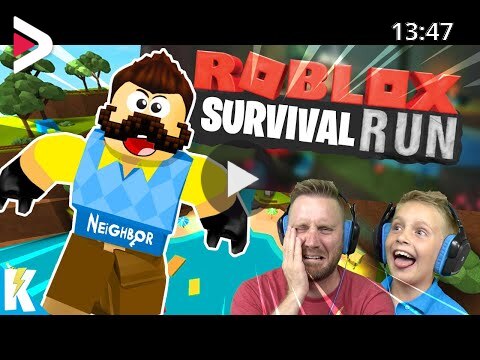 Hello Neighbor In Roblox Death Run Kidcity Gaming دیدئو Dideo - roblox gameplay adventures kidcity