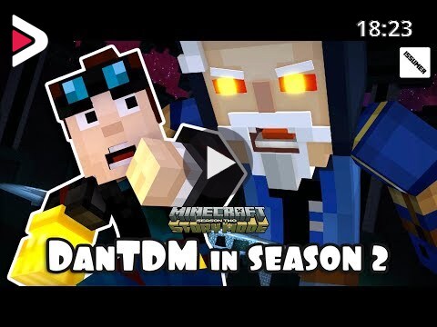 Dantdm Vs Admin In Season 2 Minecraft Story Mode Above And