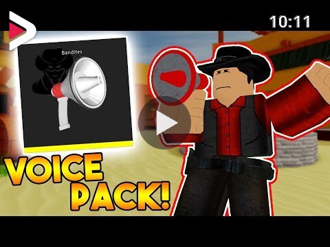 I Got My Own Voice Pack In Arsenal New Bandites Voice Pack Roblox دیدئو Dideo - how to use megaphone in arsenal roblox