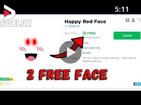 Use 2x Any Face For Free On Roblox Get Limited Faces For Free Roblox دیدئو Dideo - free face for roblox