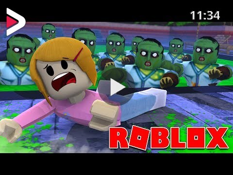 Roblox Escape The Zombie Pool Obby 2 Player دیدئو Dideo - roblox the floor is lava with molly the toy heroes games