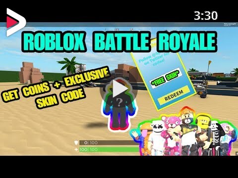 Exclusive Skin Code Roblox Battle Royale Simulator New Codes