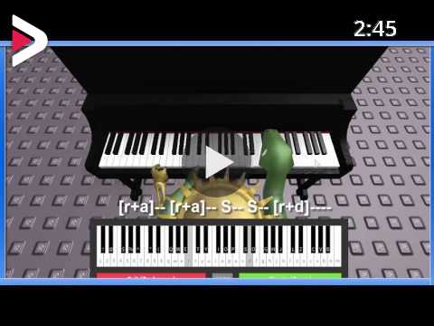 How To Play Spooky Scary Skeletons On Roblox Piano دیدئو Dideo - megalovania piano sheet keyboard roblox