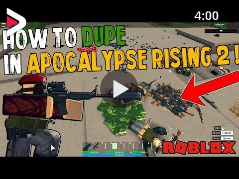 How To Dupe In Apocalypse Rising 2 Roblox دیدئو Dideo