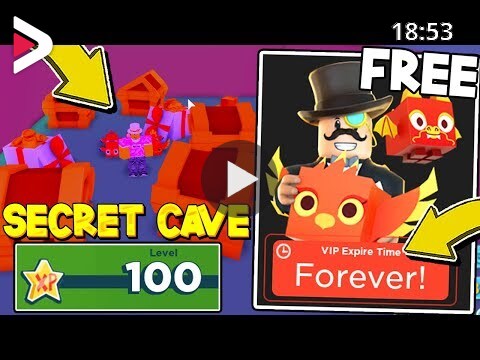Free Forever Vip Secret Caves And Max Level In Pet Simulator 2