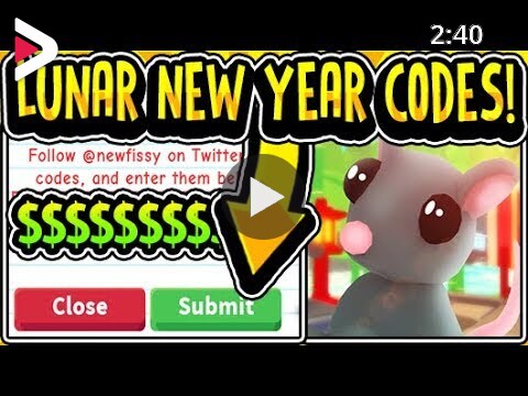 All Adopt Me Lunar New Year Update Codes 2020 Adopt Me New Golden Rat And Panda Pets Roblox دیدئو Dideo - new codes in adopt me roblox roblox codes coding adoption