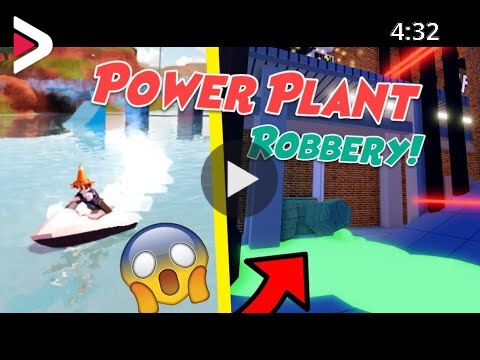Jailbreak Power Plant Robbery Update Roblox Jailbreak Jet Ski
