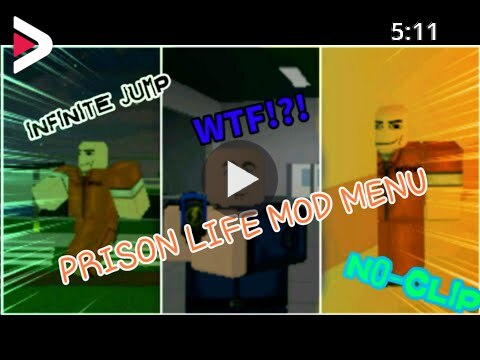 Funniest New Prison Life Mod Menu On Android Roblox دیدئو Dideo - roblox hack mod menu android 2019
